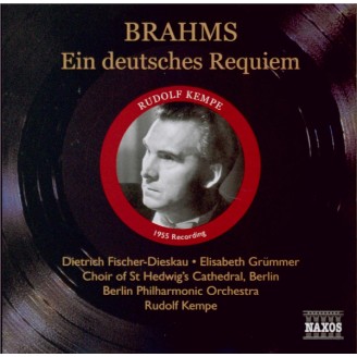 BRAHMS - Kempe - Ein deutsches Requiem (Un Requiem allemand), pour solis